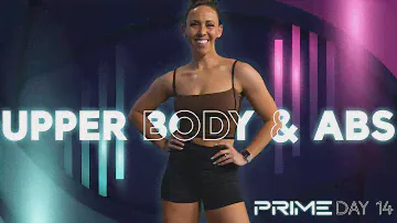 40 Minute Standing Upper Body Abs Workout | PRIME - Day 14